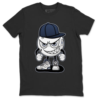 Jordan 6 Midnight Navy Sneaker Match Tees Mischief Emoji Sneaker Tees Jordan 6 Midnight Navy Sneaker Release Tees Unisex Shirts