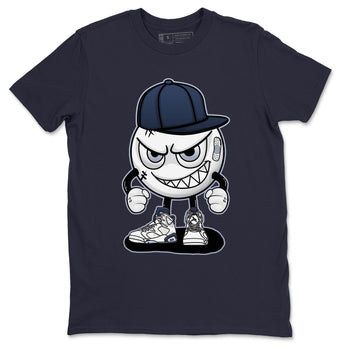 Jordan 6 Midnight Navy Sneaker Match Tees Mischief Emoji Sneaker Tees Jordan 6 Midnight Navy Sneaker Release Tees Unisex Shirts