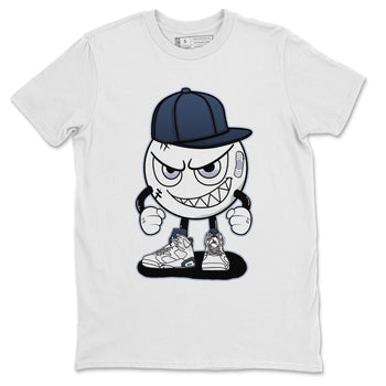 Jordan 6 Midnight Navy Sneaker Match Tees Mischief Emoji Sneaker Tees Jordan 6 Midnight Navy Sneaker Release Tees Unisex Shirts