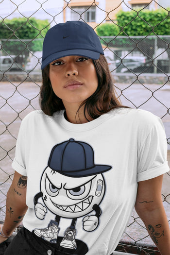 Jordan 6 Midnight Navy Sneaker Match Tees Mischief Emoji Sneaker Tees Jordan 6 Midnight Navy Sneaker Release Tees Unisex Shirts