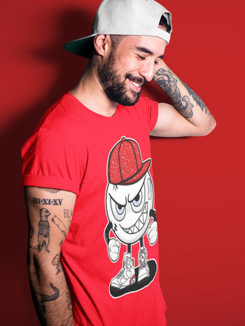 Jordan 6 Red Velvet Cookies Sneaker Match Tees Mischief Emoji Sneaker Tees Jordan 6 Red Velvet Cookies Sneaker Release Tees Unisex Shirts