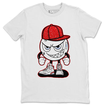 Jordan 6 Red Velvet Cookies Sneaker Match Tees Mischief Emoji Sneaker Tees Jordan 6 Red Velvet Cookies Sneaker Release Tees Unisex Shirts