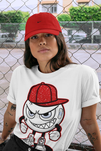 Jordan 6 Red Velvet Cookies Sneaker Match Tees Mischief Emoji Sneaker Tees Jordan 6 Red Velvet Cookies Sneaker Release Tees Unisex Shirts