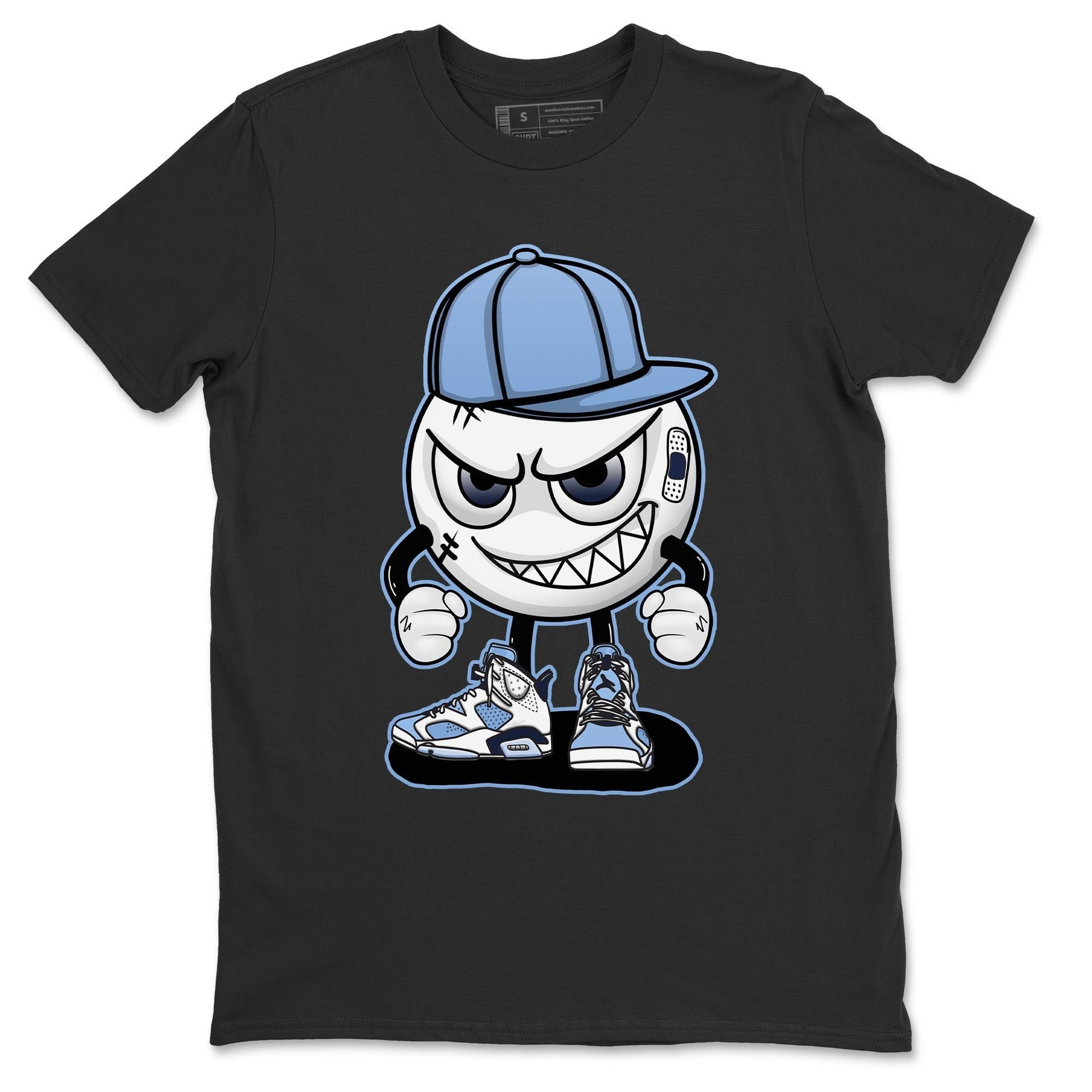 Jordan 6 UNC Sneaker Match Tees Mischief Emoji Sneaker Tees Jordan 6 UNC Sneaker Release Tees Unisex Shirts