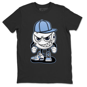 Jordan 6 UNC Sneaker Match Tees Mischief Emoji Sneaker Tees Jordan 6 UNC Sneaker Release Tees Unisex Shirts