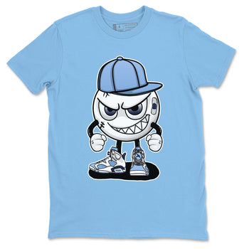 Jordan 6 UNC Sneaker Match Tees Mischief Emoji Sneaker Tees Jordan 6 UNC Sneaker Release Tees Unisex Shirts