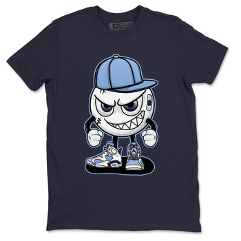 Jordan 6 UNC Sneaker Match Tees Mischief Emoji Sneaker Tees Jordan 6 UNC Sneaker Release Tees Unisex Shirts