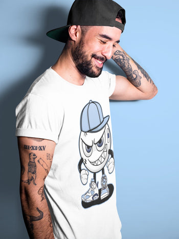 Jordan 6 UNC Sneaker Match Tees Mischief Emoji Sneaker Tees Jordan 6 UNC Sneaker Release Tees Unisex Shirts