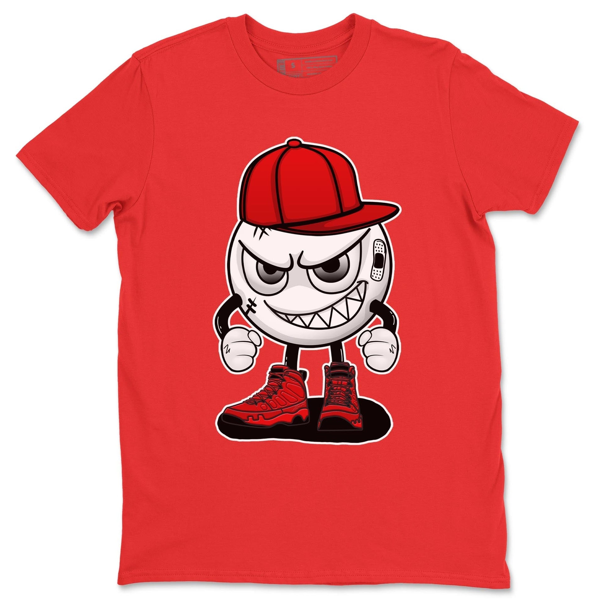 Jordan 9 Chile Red Sneaker Match Tees Mischief Emoji Sneaker Tees Jordan 9 Chile Red Sneaker Release Tees Unisex Shirts