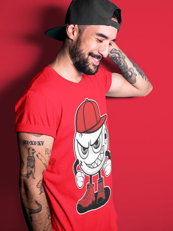 Jordan 9 Chile Red Sneaker Match Tees Mischief Emoji Sneaker Tees Jordan 9 Chile Red Sneaker Release Tees Unisex Shirts