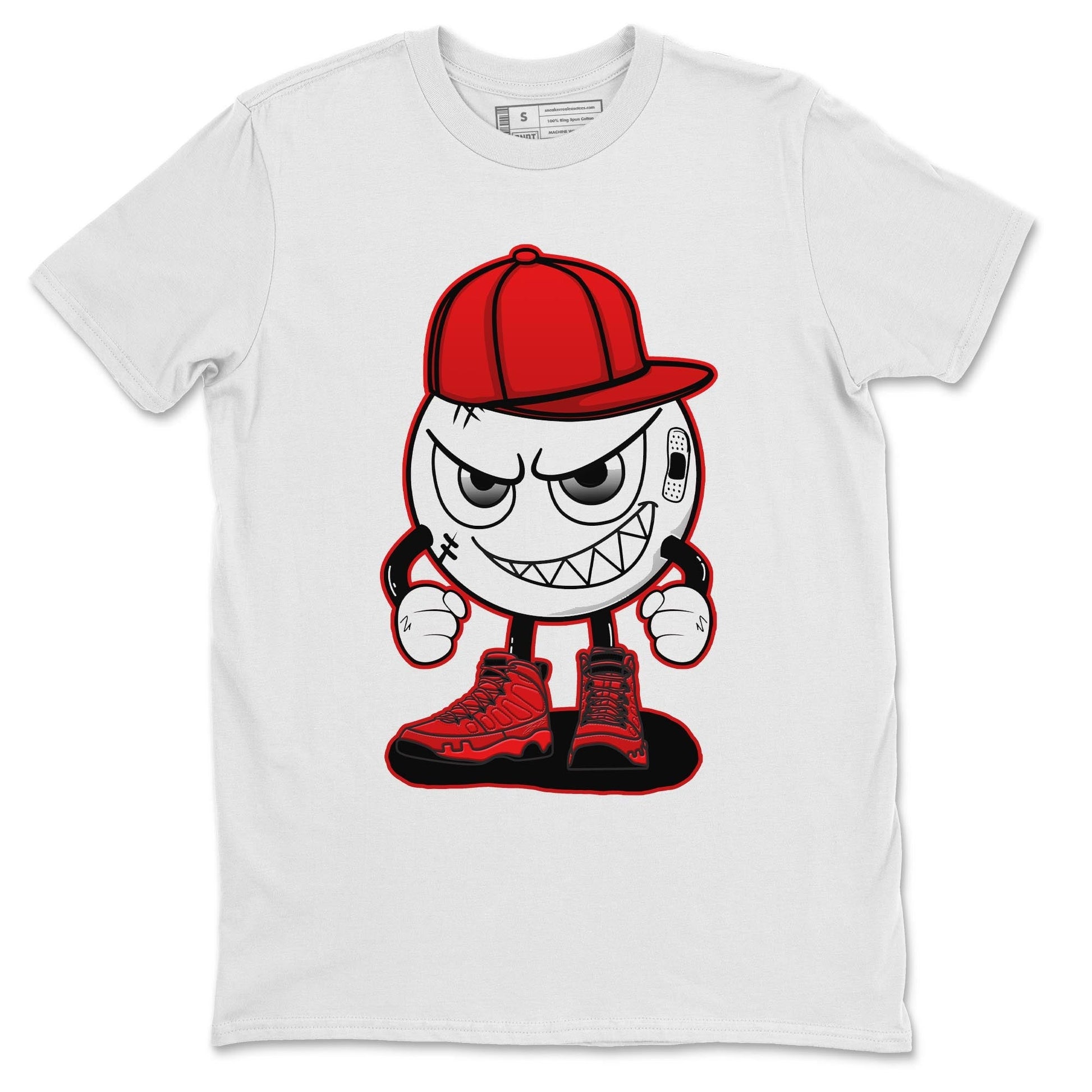 Jordan 9 Chile Red Sneaker Match Tees Mischief Emoji Sneaker Tees Jordan 9 Chile Red Sneaker Release Tees Unisex Shirts