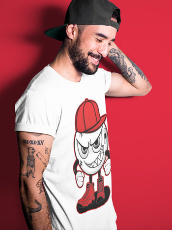 Jordan 9 Chile Red Sneaker Match Tees Mischief Emoji Sneaker Tees Jordan 9 Chile Red Sneaker Release Tees Unisex Shirts