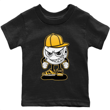 Dunk Championship Goldenrod Sneaker Match Tees Mischief Emoji Sneaker Tees Dunk Championship Goldenrod Sneaker Release Tees Kids Shirts