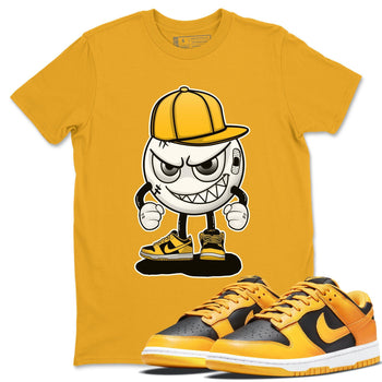 Dunk Championship Goldenrod Sneaker Match Tees Mischief Emoji Sneaker Tees Dunk Championship Goldenrod Sneaker Release Tees Unisex Shirts