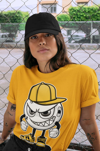 Dunk Championship Goldenrod Sneaker Match Tees Mischief Emoji Sneaker Tees Dunk Championship Goldenrod Sneaker Release Tees Unisex Shirts