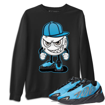 Yeezy 700 Bright Cyan Sneaker Match Tees Mischief Emoji Sneaker Tees Yeezy 700 Bright Cyan Sneaker Release Tees Unisex Shirts
