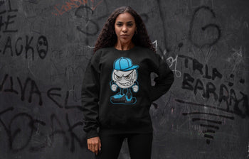 Yeezy 700 Bright Cyan Sneaker Match Tees Mischief Emoji Sneaker Tees Yeezy 700 Bright Cyan Sneaker Release Tees Unisex Shirts