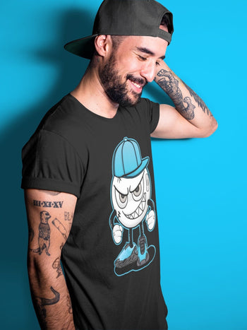 Yeezy 700 Bright Cyan Sneaker Match Tees Mischief Emoji Sneaker Tees Yeezy 700 Bright Cyan Sneaker Release Tees Unisex Shirts