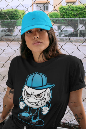 Yeezy 700 Bright Cyan Sneaker Match Tees Mischief Emoji Sneaker Tees Yeezy 700 Bright Cyan Sneaker Release Tees Unisex Shirts