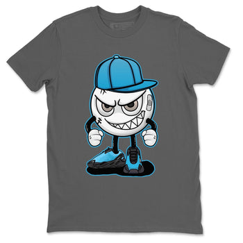 Yeezy 700 Bright Cyan Sneaker Match Tees Mischief Emoji Sneaker Tees Yeezy 700 Bright Cyan Sneaker Release Tees Unisex Shirts