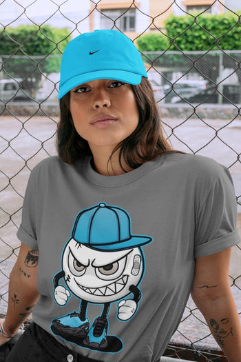 Yeezy 700 Bright Cyan Sneaker Match Tees Mischief Emoji Sneaker Tees Yeezy 700 Bright Cyan Sneaker Release Tees Unisex Shirts