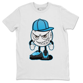 Yeezy 700 Bright Cyan Sneaker Match Tees Mischief Emoji Sneaker Tees Yeezy 700 Bright Cyan Sneaker Release Tees Unisex Shirts