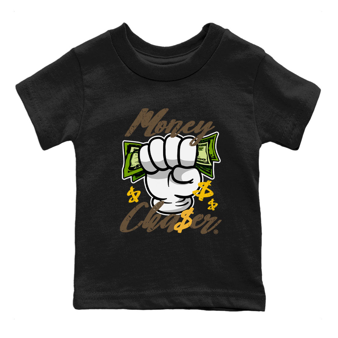 Air Jordan 1 Retro High OG Palomino shirt to match jordans Money Chaser sneaker tees Air Jordan 1 Palomino SNRT Sneaker Release Tees Baby Toddler Black 2 T-Shirt