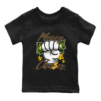 Air Jordan 1 Retro High OG Palomino shirt to match jordans Money Chaser sneaker tees Air Jordan 1 Palomino SNRT Sneaker Release Tees Baby Toddler Black 2 T-Shirt