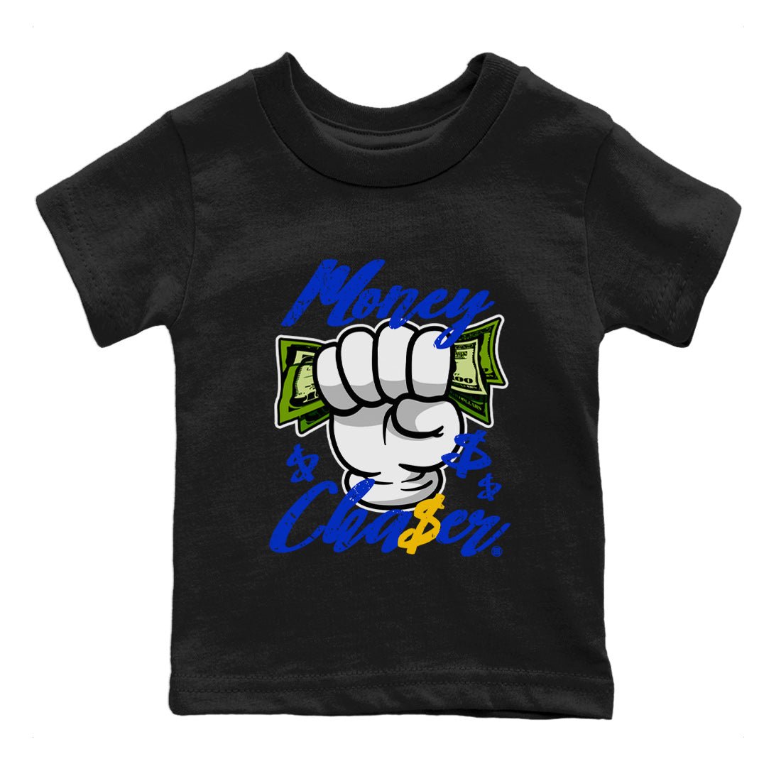 14 Laney Sneaker Match Tees Money Chaser Sneaker Tees Air Jordan 14 Laney Sneaker Release Tees Kids Shirts Black 2