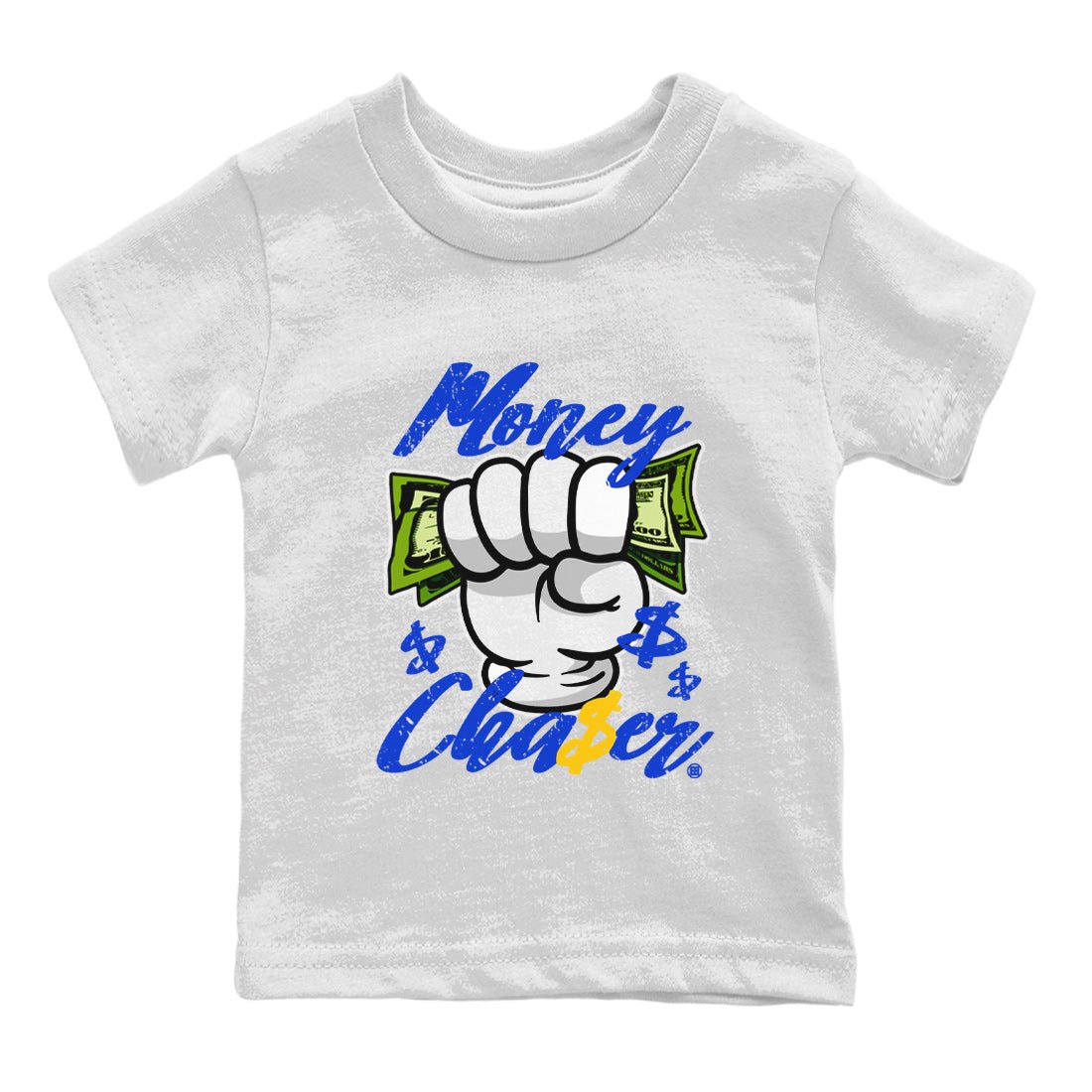 14 Laney Sneaker Match Tees Money Chaser Sneaker Tees Air Jordan 14 Laney Sneaker Release Tees Kids Shirts White 2