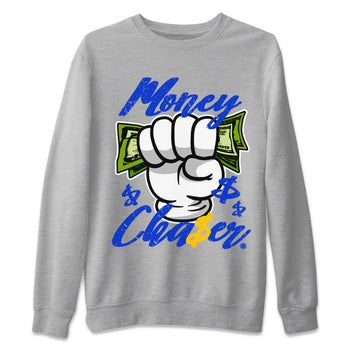 14 Laney Sneaker Match Tees Money Chaser Sneaker Tees Air Jordan 14 Laney Sneaker Release Tees Unisex Shirts Heather Grey 2