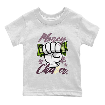 Air Jordan 4 A Ma Maniere Sneaker Match Tees Money Chaser Sneaker Tees Jordan 4 A Ma Maniere Sneaker Release Tees Kids Shirts White 2