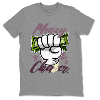 Air Jordan 4 A Ma Maniere Sneaker Match Tees Money Chaser Sneaker Tees Jordan 4 A Ma Maniere Sneaker Release Tees Unisex Shirts Heather Grey 2