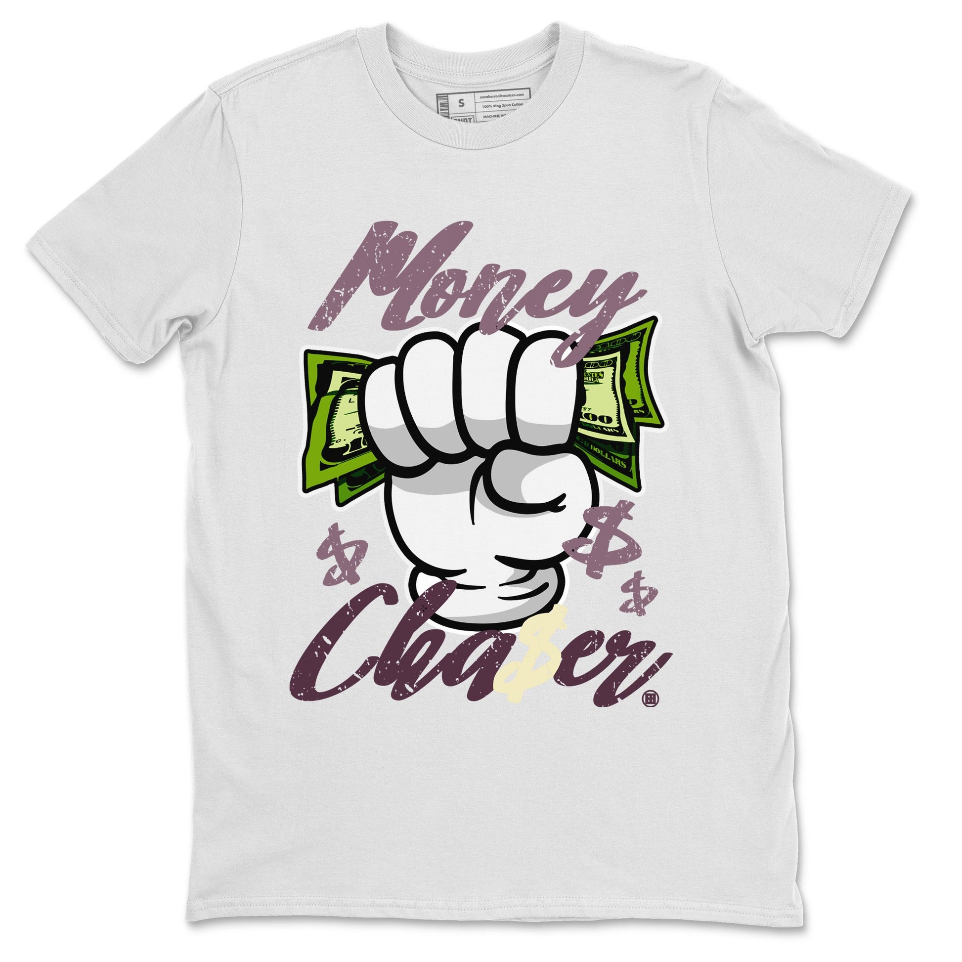 Air Jordan 4 A Ma Maniere Sneaker Match Tees Money Chaser Sneaker Tees Jordan 4 A Ma Maniere Sneaker Release Tees Unisex Shirts White 2