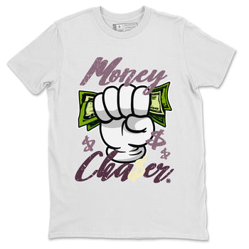 Air Jordan 4 A Ma Maniere Sneaker Match Tees Money Chaser Sneaker Tees Jordan 4 A Ma Maniere Sneaker Release Tees Unisex Shirts White 2