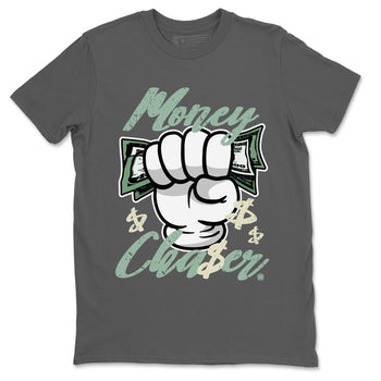 Dunk Low Mica Green Sneaker Match Tees Money Chaser Sneaker Tees Dunk Mica Green Sneaker Release Tees Unisex Shirts Cool Grey 2