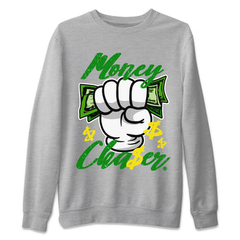 Dunk Reverse Brazil Sneaker Match Tees Money Chaser Sneaker Tees Dunk Low Reverse Brazil Sneaker Release Tees Unisex Shirts Heather Grey 2