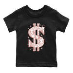 Dunk Low WMNS Rose Whisper shirt to match jordans Money Dollar sneaker tees Dunk Rose Whisper SNRT Sneaker Release Tees Baby Toddler Kids Black 2 T-Shirt