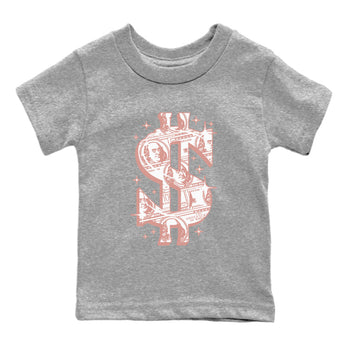 Dunk Low WMNS Rose Whisper shirt to match jordans Money Dollar sneaker tees Dunk Rose Whisper SNRT Sneaker Release Tees Baby Toddler Kids Heather Grey 2 T-Shirt