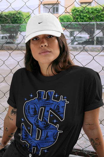 Yeezy 350 Dazzling Blue Sneaker Match Tees Money Dollar Sneaker Tees Yeezy 350 Dazzling Blue Sneaker Release Tees Unisex Shirts