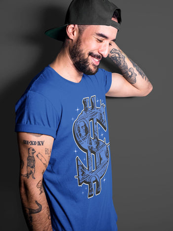 Yeezy 350 Dazzling Blue Sneaker Match Tees Money Dollar Sneaker Tees Yeezy 350 Dazzling Blue Sneaker Release Tees Unisex Shirts