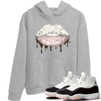 Jordan 11 WMNS Neapolitan sneaker shirt to match jordans Money Lips sneaker tees Air Jordan 11 Neapolitan SNRT Sneaker Release Tees Cotton Sneaker Tee Heather Grey 1 T-Shirt