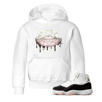 Jordan 11 WMNS Neapolitan sneaker shirt to match jordans Money Lips sneaker tees Air Jordan 11 Neapolitan SNRT Sneaker Tees Youth Kid's Baby Shirt White 1 T-Shirt