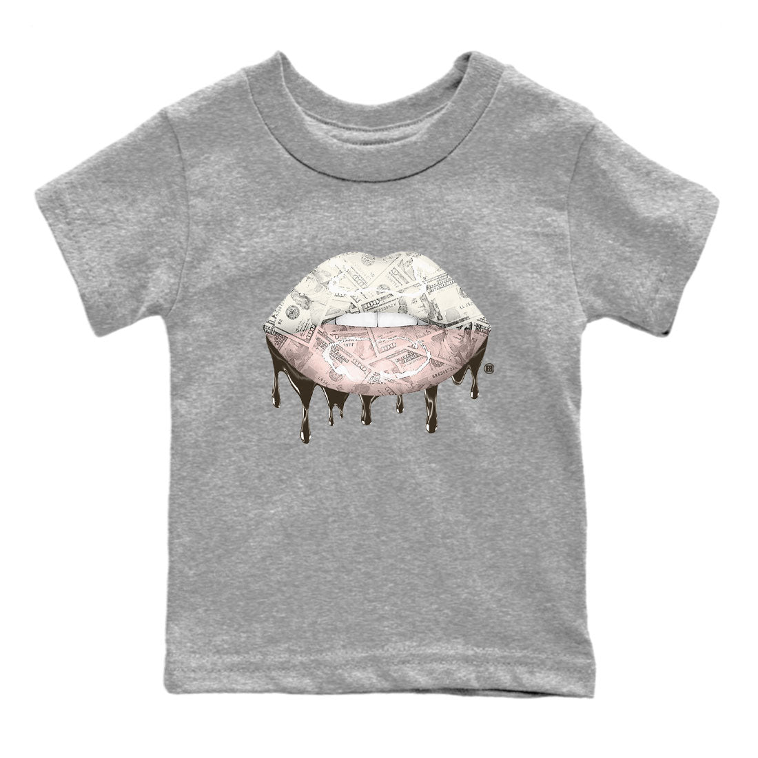 Jordan 11 WMNS Neapolitan sneaker shirt to match jordans Money Lips sneaker tees Air Jordan 11 Neapolitan SNRT Sneaker Tees Youth Kid's Baby Shirt Heather Grey 2 T-Shirt