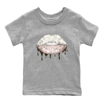 Jordan 11 WMNS Neapolitan sneaker shirt to match jordans Money Lips sneaker tees Air Jordan 11 Neapolitan SNRT Sneaker Tees Youth Kid's Baby Shirt Heather Grey 2 T-Shirt