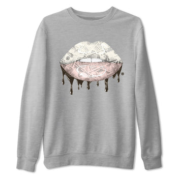 Jordan 11 WMNS Neapolitan sneaker shirt to match jordans Money Lips sneaker tees Air Jordan 11 Neapolitan SNRT Sneaker Release Tees Cotton Sneaker Tee Heather Grey 2 T-Shirt