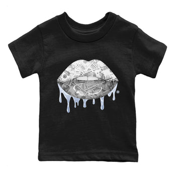 Jordan 6 Cool Grey Sneaker Match Tees Money Lips Sneaker Tees Jordan 6 Cool Grey Sneaker Release Tees Kids Shirts