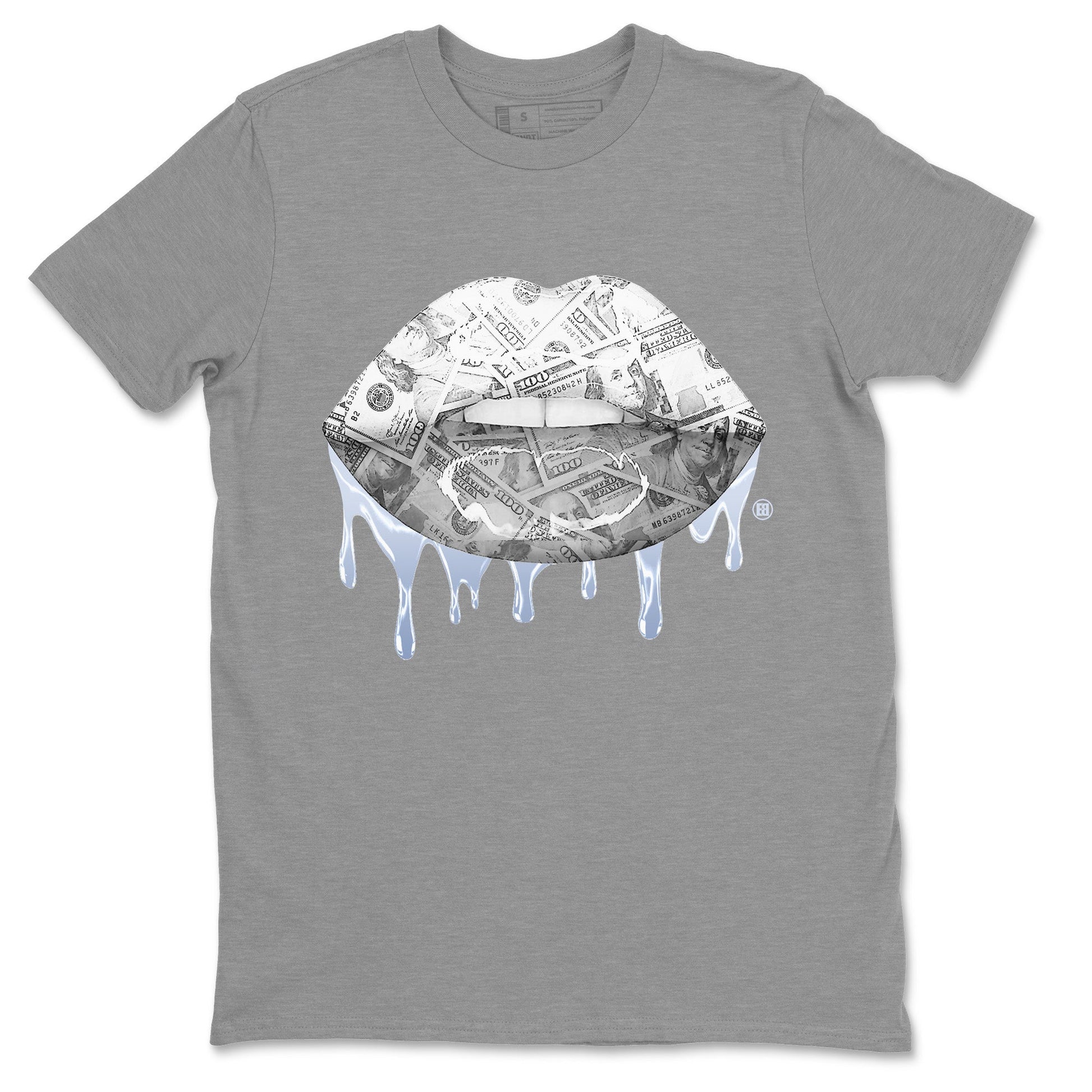 Jordan 6 Cool Grey Sneaker Match Tees Money Lips Sneaker Tees Jordan 6 Cool Grey Sneaker Release Tees Unisex Shirts