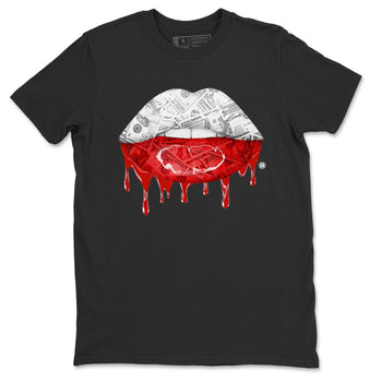 Jordan 11 Cherry Sneaker Match Tees Money Lips Sneaker Tees Jordan 11 Cherry Sneaker Release Tees Unisex Shirts