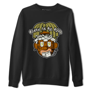 Air Jordan 1 Travis Scott Golf shirt to match jordans Money On My Mind sneaker tees AJ1 Travis Scott Golf SNRT Sneaker Release Tees Unisex Black 2 T-Shirt